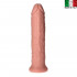 Cesare - Fallo Realistico Gigante Made in Italy con Ventosa 31,5 x 6,3 cm. Color Carne  - 3
