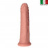 Diego - Fallo Realistico Made in Italy con Ventosa 21 x 5,3 cm. Color Carne  - 3