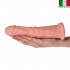 Diego - Fallo Realistico Made in Italy con Ventosa 21 x 5,3 cm. Color Carne  - 1