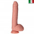 Spartaco - Fallo Ultra Realistico Gigante Made in Italy con Testicoli e Ventosa 32 x 7 cm. Color Carne  - 2