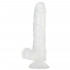 Dildo Realistico Real RAPTURE in Jelly 19,5 x 3,7 cm. Trasparente Flavour L - 1