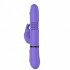 Sweet Lover - Vibratore Rabbit Rotante con Spinta in Silicone 25,5 x 4 cm. Lilla - 1