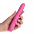 Vibratore Classico 18 x 2,5 cm. Rosa - 2