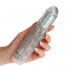 VIBRATORE JAMMY JELLY GLITTER CRUSHY CLEAR 17,5 X 4 cm. - 0