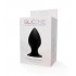 Cuneo Anale in Puro Silicone con Ventosa 8 X 4 cm. - 1