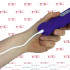 Vibratore Tipo Massaggiatore Ricaricabile Candy Pie Wand Viola 32 x 5,5 cm. - 4