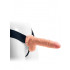 Fallo Strap-on Realistico Real Rapture Cavo con Testicoli per Uomo o Donna 20,5 x 5 cm. - 3