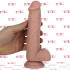 Fallo Realistico Morbido e Flessibile Brush in Puro Silicone 19 x 4,3 cm. - 1
