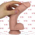 Fallo Realistico Morbido e Flessibile Brush in Puro Silicone 19 x 4,3 cm. - 2