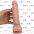 Fallo Realistico Morbido e Flessibile Brush in Puro Silicone 19 x 4,3 cm. - 3