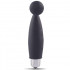 Mini Vibratore Ricurvo in Silicone Nero 11,5 X 2,8 cm. - 1