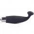Mini Vibratore Ricurvo in Silicone Nero 11,5 X 2,8 cm. - 2