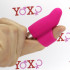 Mini Vibratore da Dito in Puro Silicone Rosa 7 x 2,5 cm. - 0