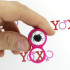 Mini Vibratore da Dito in Puro Silicone Rosa 7 x 2,5 cm. - 2