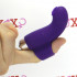 Mini Vibratore da Dito per Stimolare il Clitoride in Puro Silicone 8 x 2 cm. - 0