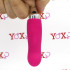 Mini Vibratore da Dito in Puro Silicone Rosa 9 cm. - 3