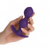Cuneo Anale da Passeggio in Puro Silicone 11,8 x 3,9 cm. - 0