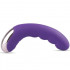 Vibratore in Puro Silicone Viola Ricaricabile USB 16 x 3,2 cm. - 2