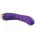Vibratore in Puro Silicone Viola Ricaricabile USB 16 x 3,2 cm. - 3
