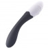 Vibratore in Puro Silicone Nero Ricaricabile USB 20 x 3,2 cm. - 2