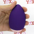 Conchiglia stimola clitoride in silicone viola ricaricabile USB 10,3 x 5,6 cm. - 3