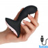 Vibratore Anale e Prostata in Puro Silicone Nero 12,5 x 3 cm. - 0