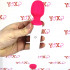 Massaggiatore Magic Wand Testa in Silicone 20 x 3,7 cm. - 2