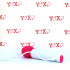 Massaggiatore Magic Wand Testa in Silicone 20 x 3,7 cm. - 3