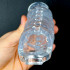 Guaina Fallica Solid Tip Trasparente + 7,5 cm. - 2