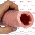 Guaina Fallica Hungry Fang Carne + 3,8 cm. - 3
