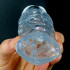 Guaina Fallica Hungry Fang Trasparente + 3,8 cm. - 2