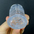 Guaina Fallica Battering Ram Trasparente + 7,5 cm. - 2