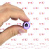 Mini Vibratore Impermeabile Viola 5 x 2 cm. - 2