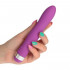 Vibratore classico BlackJack viola 17,5 x 2,9 cm. - 0