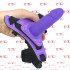 StrapOn con Cintura Regolabile e Fallo Viola da 10 x 3 cm. - 0