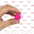 Mini Vibratore Bullet Rosa Ricaricabile con USB 8,7 x 2,2 cm. - 2