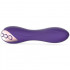 Vibratore in Puro Silicone Viola Ricaricabile USB 18,5 x 3,5 cm. - 4