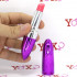 Stimolatore clitoride a forma di rossetto lilla 11 x 2 cm. - 2