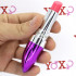Stimolatore clitoride a forma di rossetto lilla 11 x 2 cm. - 1