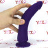 Fallo Realistico in Puro Silicone colore Viola 20 x 3,5 cm. - 2