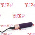 Mini Vibratore in silicone viola ricaricabile USB 9 x 1,8 cm. - 3