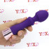 Massaggiatore vibratore in silicone viola ricaricabile USB 16,7 x 3,9 cm. - 3