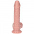 Fallo realistico Made in Italy color carne con ventosa 16 x 4 cm. - 1