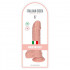 Fallo realistico Made in Italy color carne con ventosa 16 x 4 cm. - 6