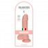 Fallo realistico Made in Italy color carne con ventosa 16 x 4 cm. - 5
