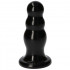 Fallo anale Made in Italy progressivo nero 15 x 6 cm. - 1