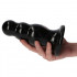 Fallo anale Made in Italy progressivo nero 15 x 6 cm. - 3