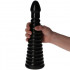 Fallo Made in Italy a piramide nero 26 x 8 cm. - 0