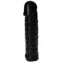 Fallo realistico Made in Italy nero 18 x 4,5 cm. - 2