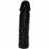 Fallo realistico Made in Italy nero 18 x 4,5 cm. - 3